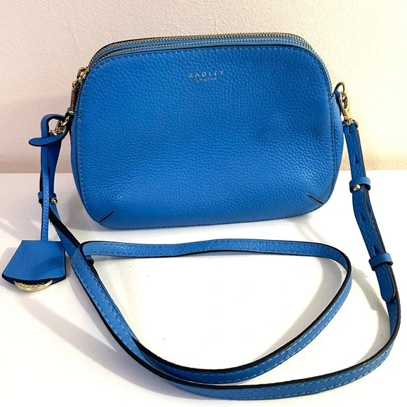 Radley London Sky Blue Crossbody Bag - Picture 1 of 16